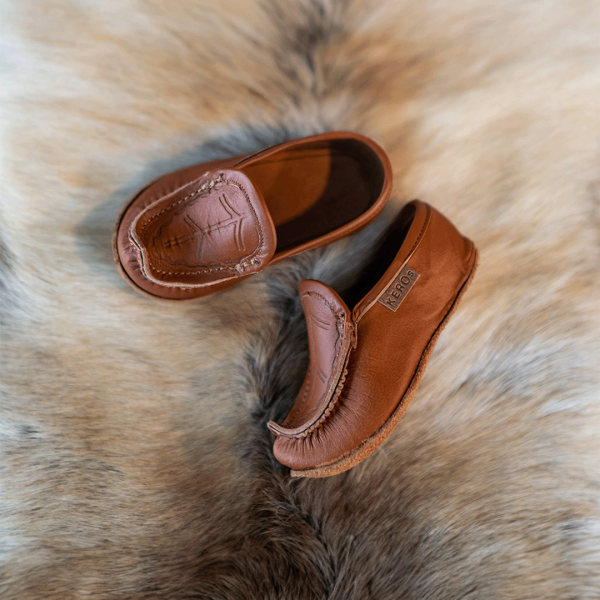 Lapland reindeer leather slippers - Image 17