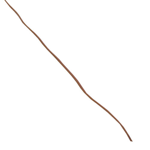 Renskinn rem 2mm